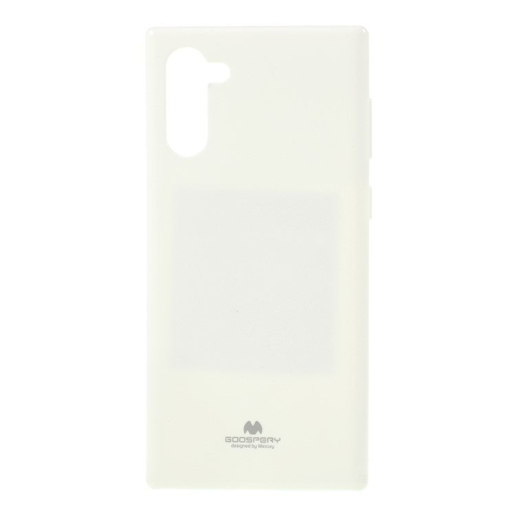 MERCURY GOOSPERY Flash Powder TPU Case for Samsung Galaxy Note 10 / Note 10 5G - White-1
