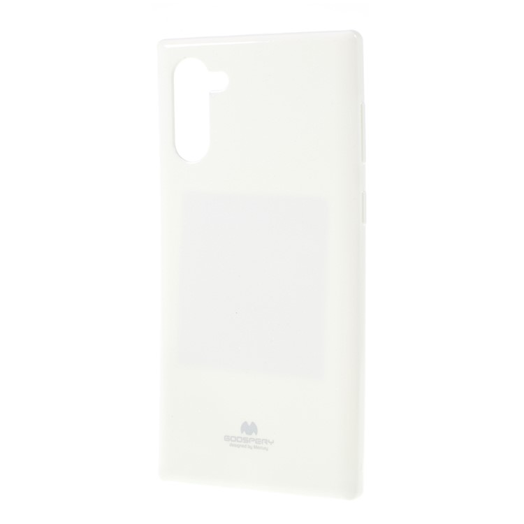 MERCURY GOOSPERY Flash Powder TPU Case for Samsung Galaxy Note 10 / Note 10 5G - White-2