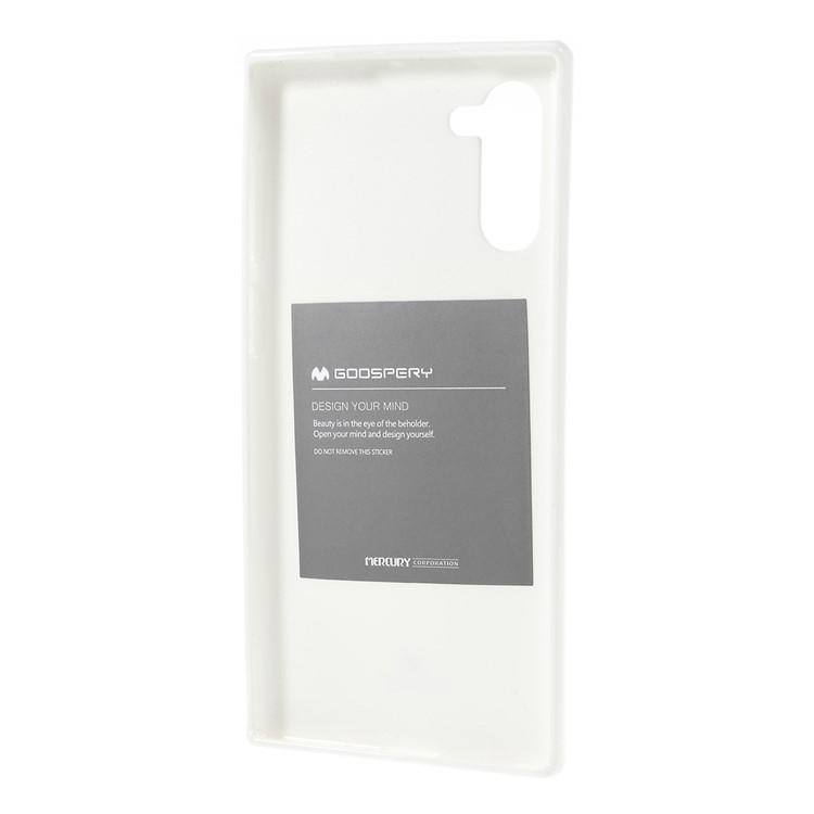 MERCURY GOOSPERY Flash Powder TPU Case for Samsung Galaxy Note 10 / Note 10 5G - White-3