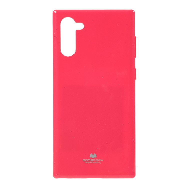 MERCURY GOOSPERY Flash Powder TPU Case for Samsung Galaxy Note 10 / Note 10 5G - Rose-1