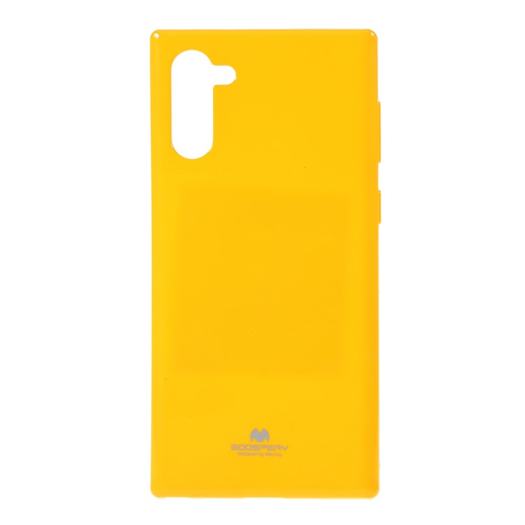 MERCURY GOOSPERY Flash Powder TPU Case for Samsung Galaxy Note 10 / Note 10 5G - Yellow-1