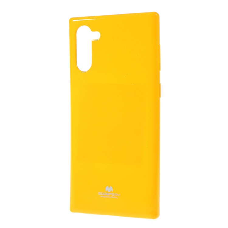 MERCURY GOOSPERY Flash Powder TPU Case for Samsung Galaxy Note 10 / Note 10 5G - Yellow-2