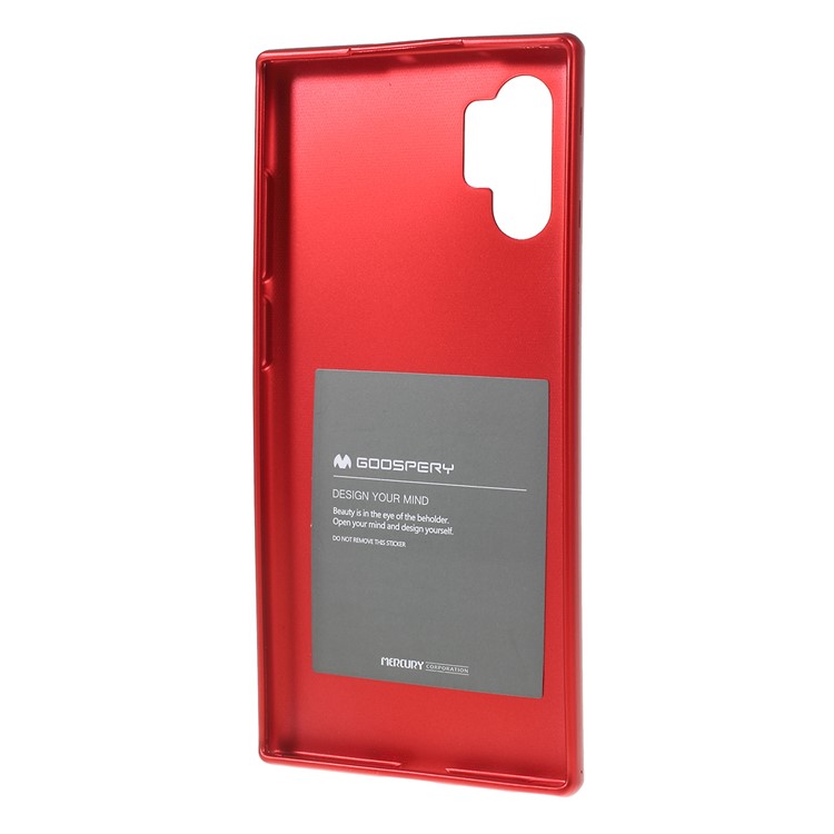 MERCURY GOOSPERY i JELLY TPU Case for Samsung Galaxy Note 10 Plus / Note 10 Plus 5G - Red-3