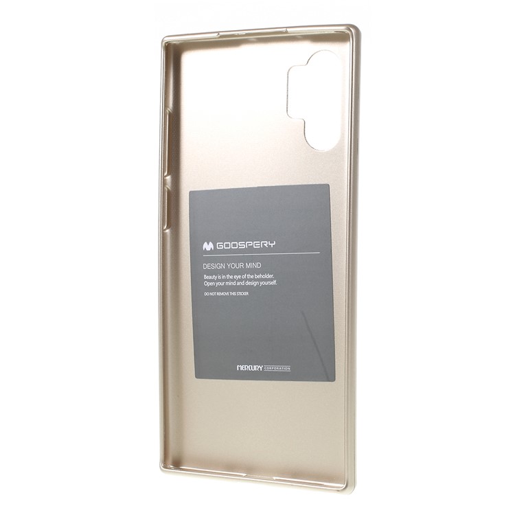 MERCURY GOOSPERY i JELLY TPU Case for Samsung Galaxy Note 10 Plus / Note 10 Plus 5G - Gold-3