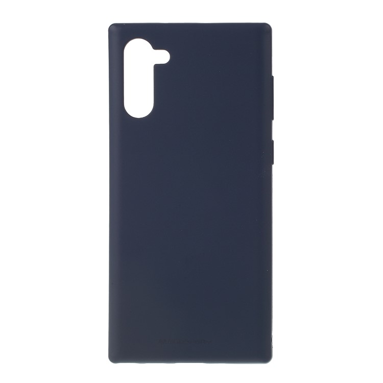 MERCURY GOOSPERY Matte Surface TPU Casing for Samsung Galaxy Note 10 / Note 10 5G - Dark Blue-1