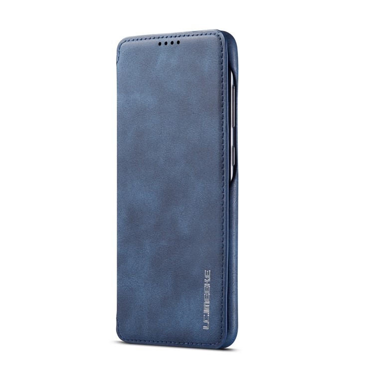 Lc. Involucro in Pelle in Stile Retrò Imeeke Con Supporto Per Carta Per Samsung Galaxy A50/a50s/a30s - Blu