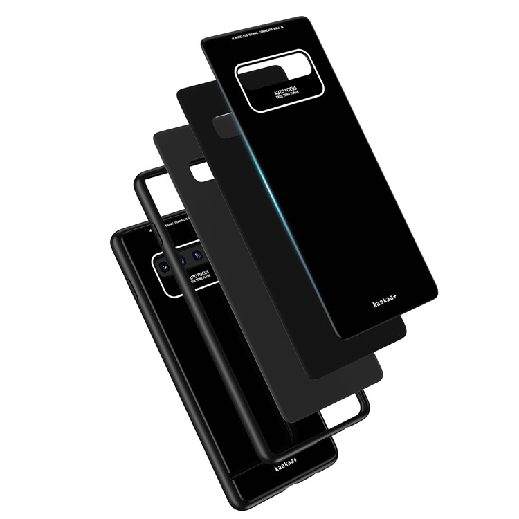 Laica Series TPU Edge PC Acrylic Back Phone Cover Case for Samsung Galaxy S10 5G - Black-3