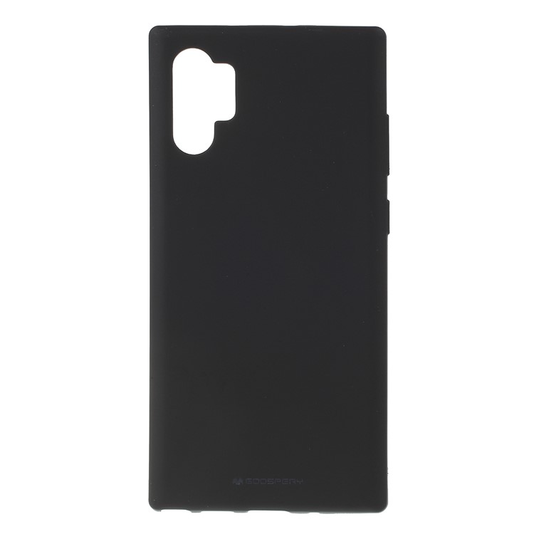 MERCURY GOOSPERY Matte TPU Anti-fingerprint Phone Shell Casing for Samsung Galaxy Note 10 Pro - Black-1