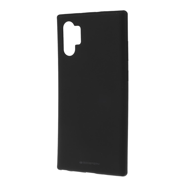 MERCURY GOOSPERY Matte TPU Anti-fingerprint Phone Shell Casing for Samsung Galaxy Note 10 Pro - Black-2