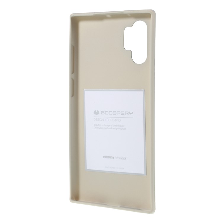 MERCURY GOOSPERY Matte TPU Anti-fingerprint Phone Shell Casing for Samsung Galaxy Note 10 Plus / 10 Plus 5G - White-3