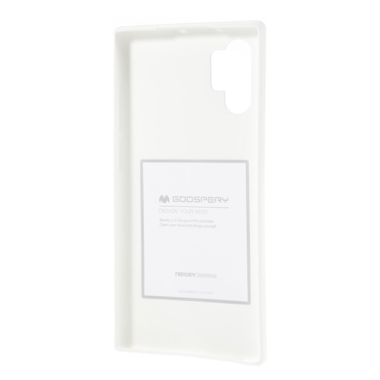 MERCURY GOOSPERY Matte TPU Anti-fingerprint Phone Shell Casing for Samsung Galaxy Note 10 Plus / 10 Plus 5G - Transparent-3