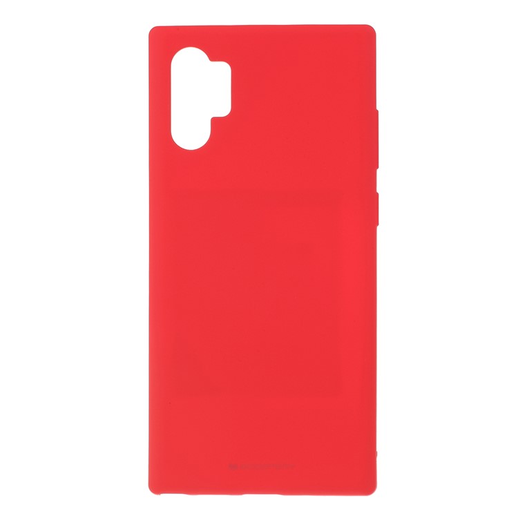 MERCURY GOOSPERY Matte TPU Anti-fingerprint Phone Shell Casing for Samsung Galaxy Note 10 Plus / 10 Plus 5G - Red-1