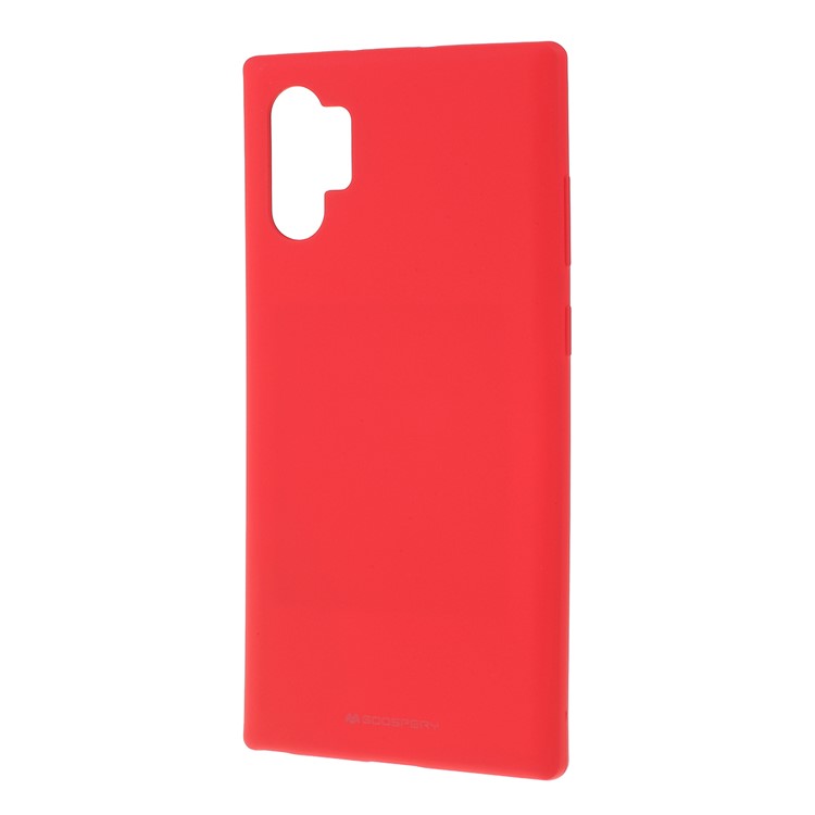 MERCURY GOOSPERY Matte TPU Anti-fingerprint Phone Shell Casing for Samsung Galaxy Note 10 Plus / 10 Plus 5G - Red-2
