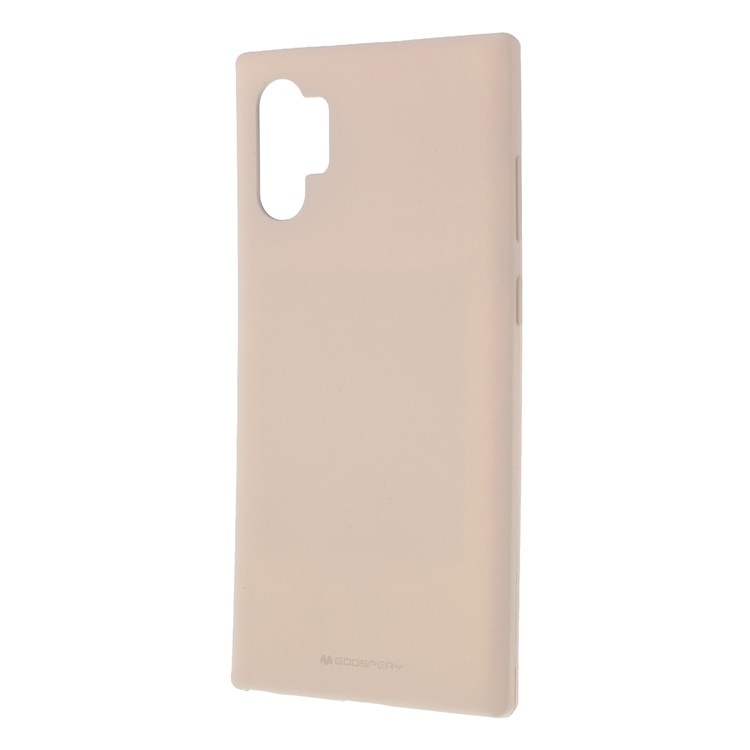 MERCURY GOOSPERY Matte TPU Anti-fingerprint Phone Shell Casing for Samsung Galaxy Note 10 Plus / 10 Plus 5G - Beige-2
