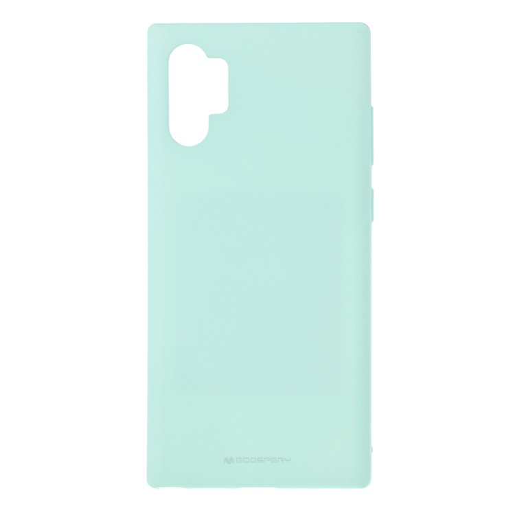 MERCURY GOOSPERY Matte TPU Anti-fingerprint Phone Shell Casing for Samsung Galaxy Note 10 Plus / 10 Plus 5G - Green-1