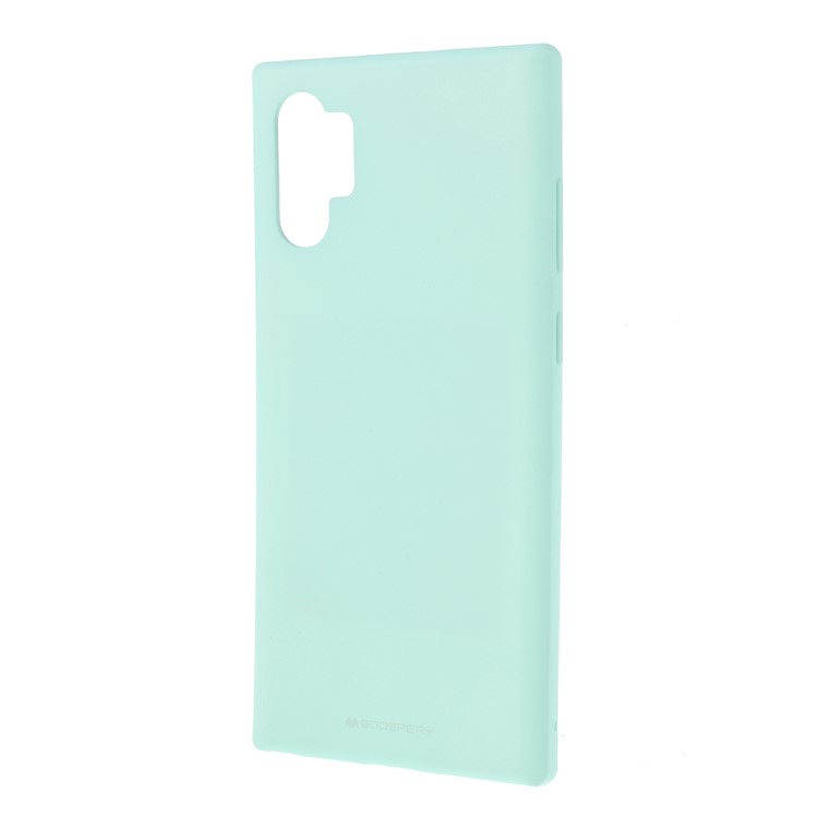 MERCURY GOOSPERY Matte TPU Anti-fingerprint Phone Shell Casing for Samsung Galaxy Note 10 Plus / 10 Plus 5G - Green-2