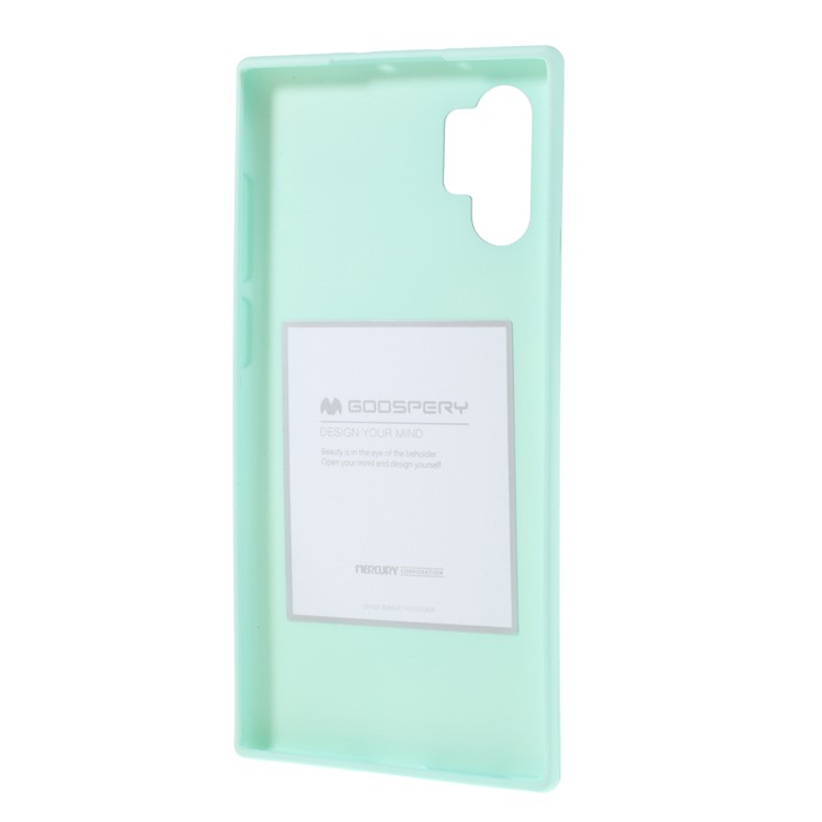 MERCURY GOOSPERY Matte TPU Anti-fingerprint Phone Shell Casing for Samsung Galaxy Note 10 Plus / 10 Plus 5G - Green-3