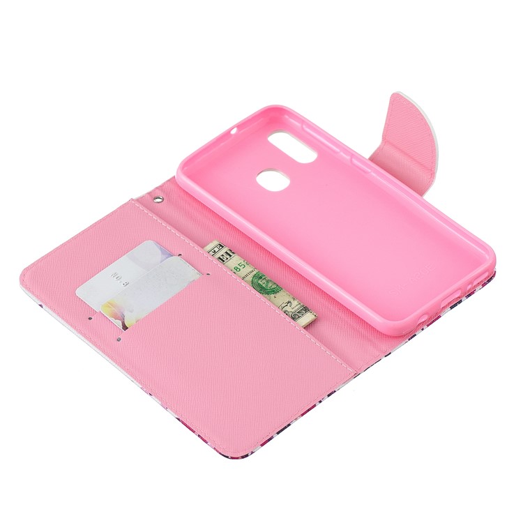 Pattern Printing Wallet Leather Case with Strap for Samsung Galaxy A20e / A10e / A202 / Jean2 - Dream Catcher-5