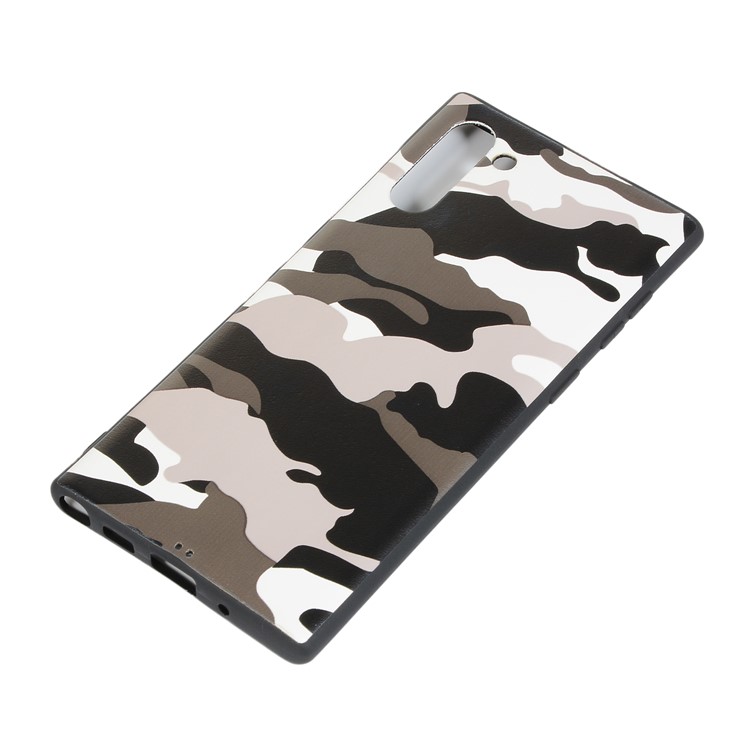 Camouflage Pattern TPU Shell Case for Samsung Galaxy Note 10 - White-4