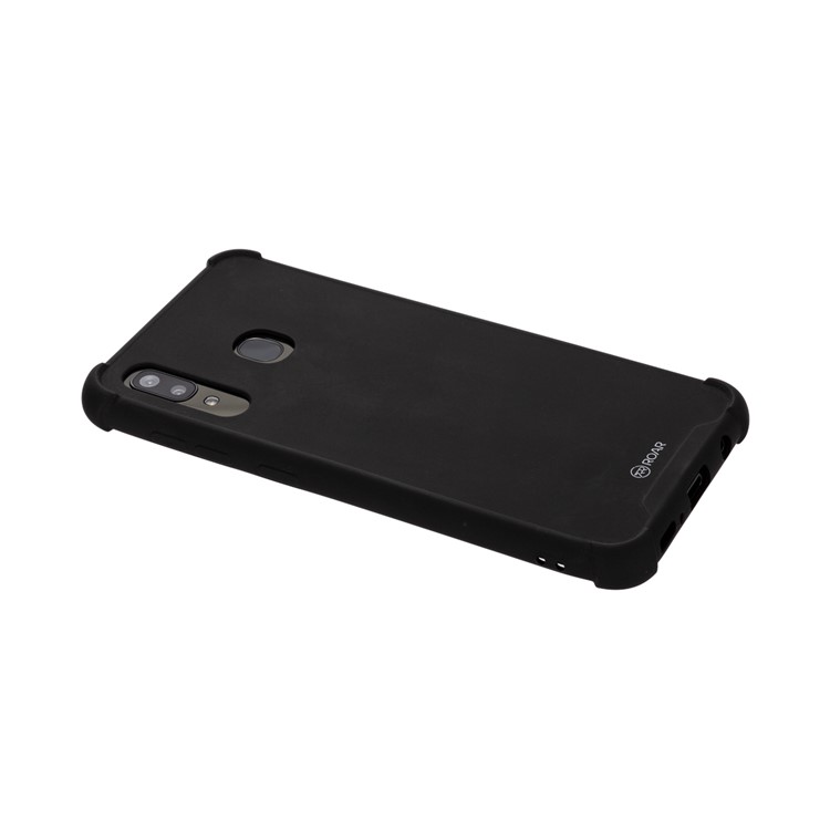 ROAR Anti-drop Macaroon Style TPU Cell Cover for Samsung Galaxy A30 / A20 - Black-4