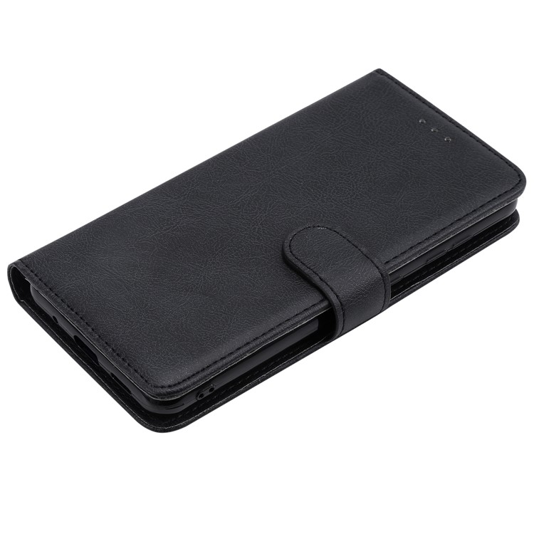 Caixa Destacável Magnética Do Suporte Do Couro Da Carteira 2 In-1 Para A Galáxia A60 De Samsung - Preto-8
