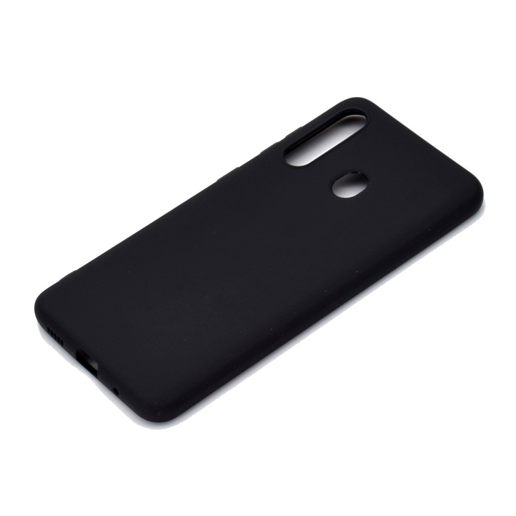 Solid Color Soft Frosted TPU Phone Casing for Samsung Galaxy M40/Galaxy A60 - Black-3