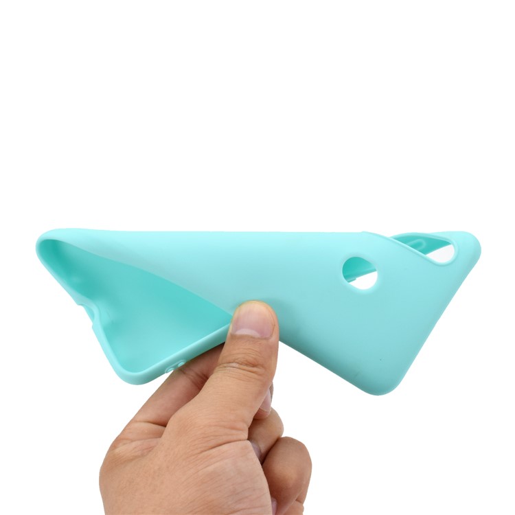 Embalagem Geada Macia Do Telefone De TPU Para A Galáxia M40 De Samsung / Galáxia A60 - Bebê Azul-5
