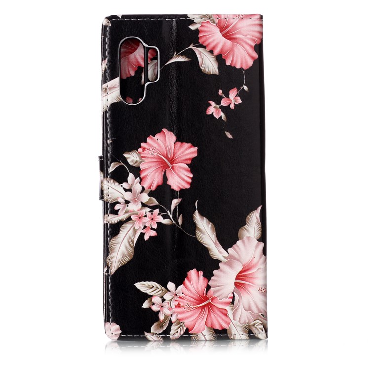 Pattern Printing Wallet Leather Stand Case for Samsung Galaxy Note 10 Plus / Note 10 Plus 5G - Vivid Flowers-2