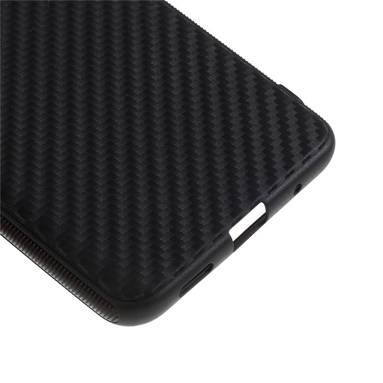 Carbon Fiber TPU Mobile Phone Shell for Samsung Galaxy M40-5