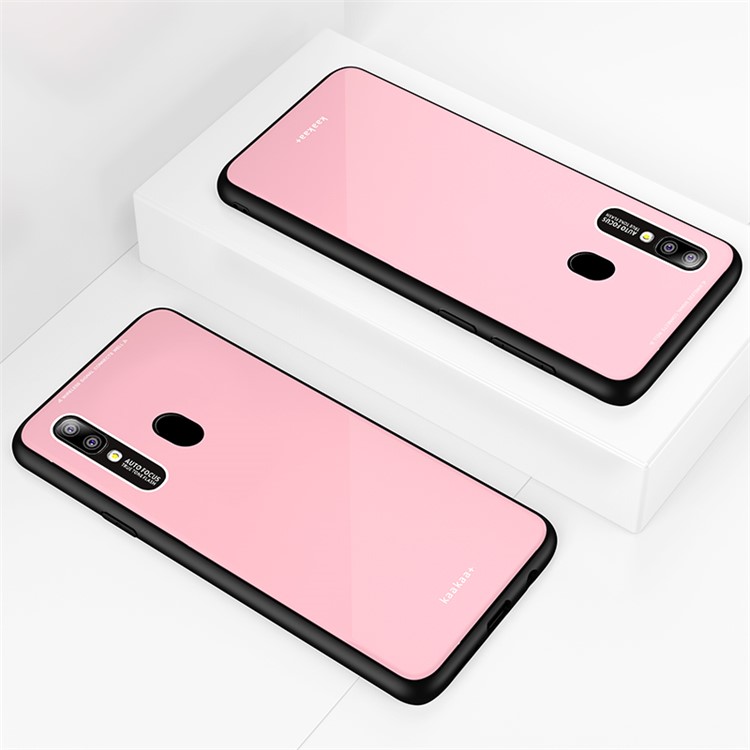 

TPU + PC + Acrylic Hybrid Phone Case for Samsung Galaxy A20e - Pink, Galaxy A20e