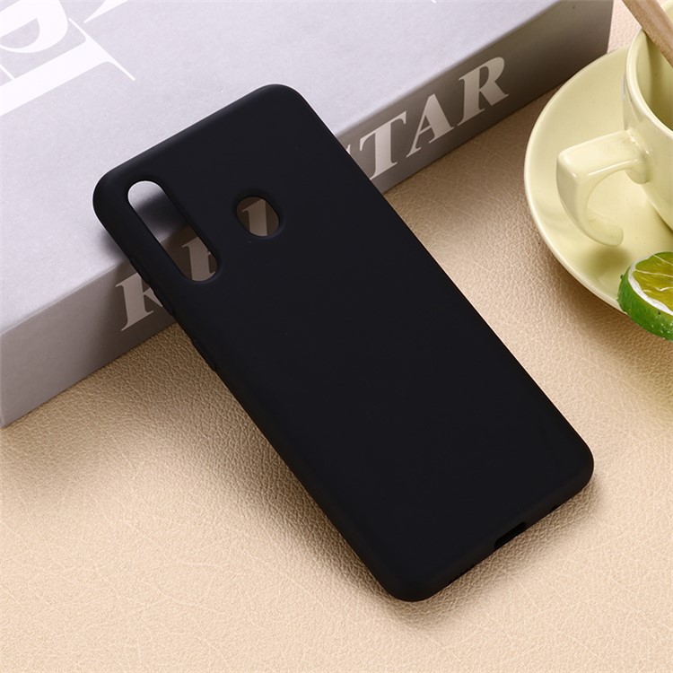 Liquid Silicone Case for Samsung Galaxy M40 - Black-5