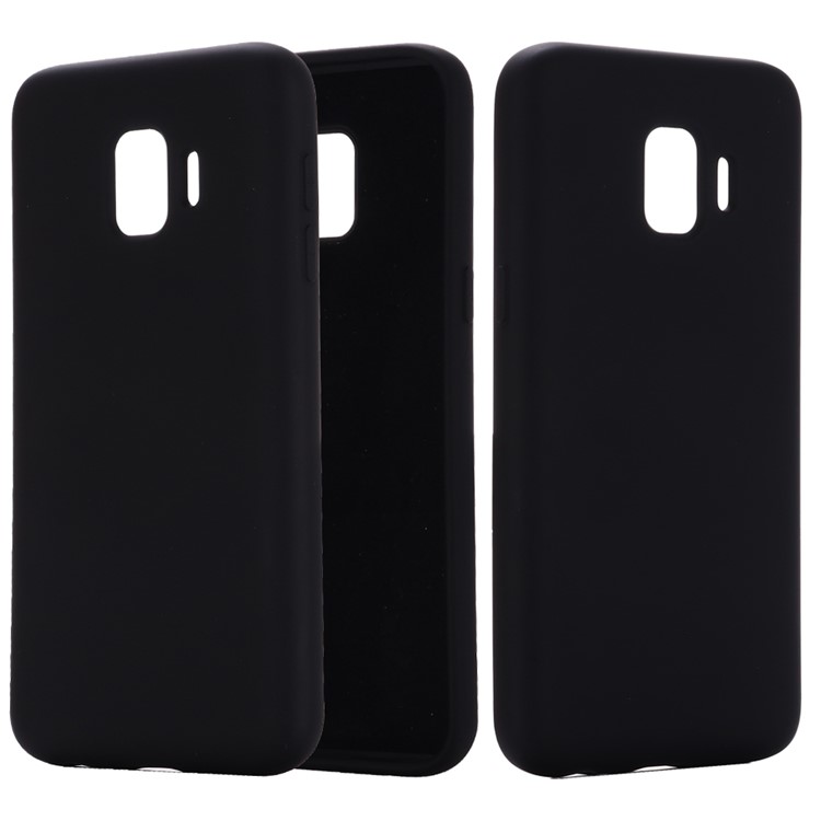 Liquid Silicone Case for Samsung Galaxy J4 (2018) - Black-2