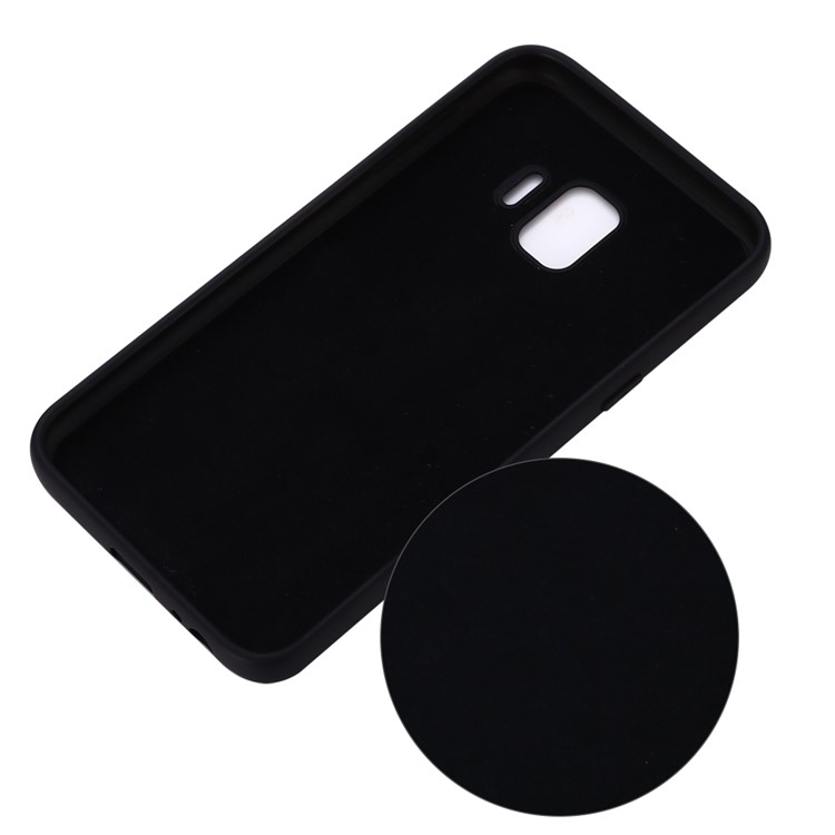 Liquid Silicone Case for Samsung Galaxy J4 (2018) - Black-3