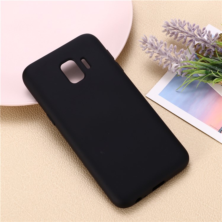 Liquid Silicone Case for Samsung Galaxy J4 (2018) - Black-4