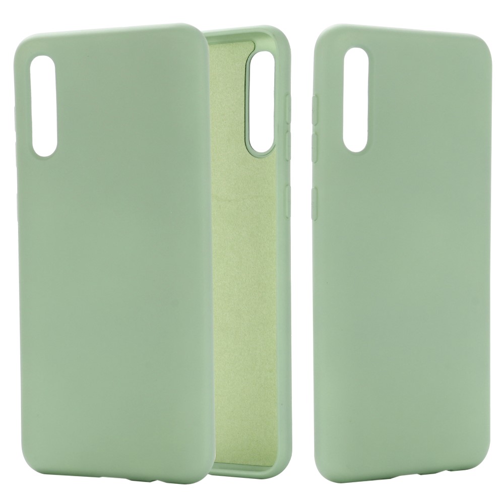 Liquid Silicone Case for Samsung Galaxy A50/A50s/A30s - Green-2