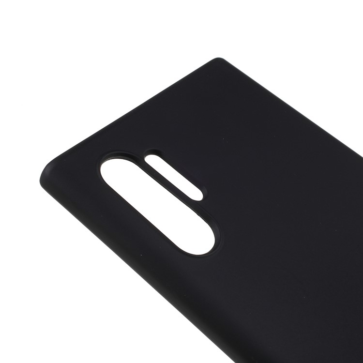 Liquid Silicone Soft Phone Case Cover for Samsung Galaxy Note 10 Pro - Black-4