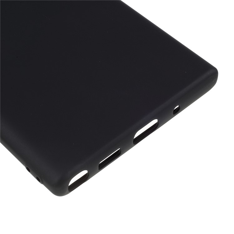 Liquid Silicone Soft Phone Case Cover for Samsung Galaxy Note 10 Pro - Black-5