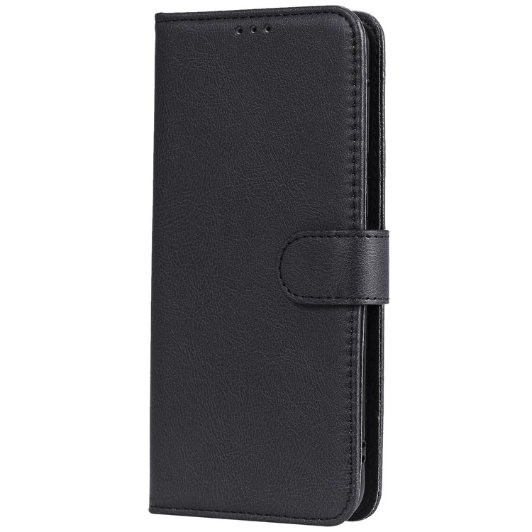 Magnetic Detachable 2-in-1 Wallet Stand Leather Case for Samsung Galaxy M30 - Black-2