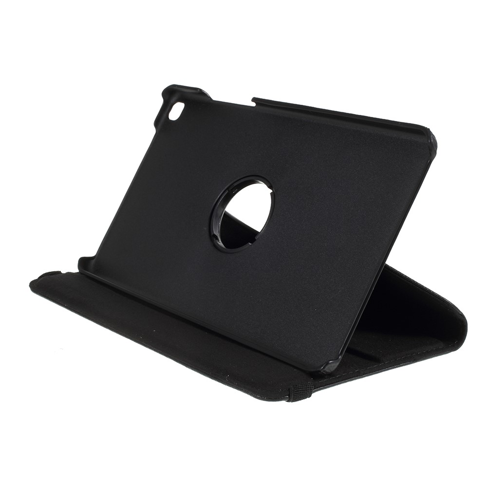 Litchi Texture PU Leather Protective Tablet Case for Samsung Galaxy Tab A 8.0 (2019) SM-T295 - Black-5