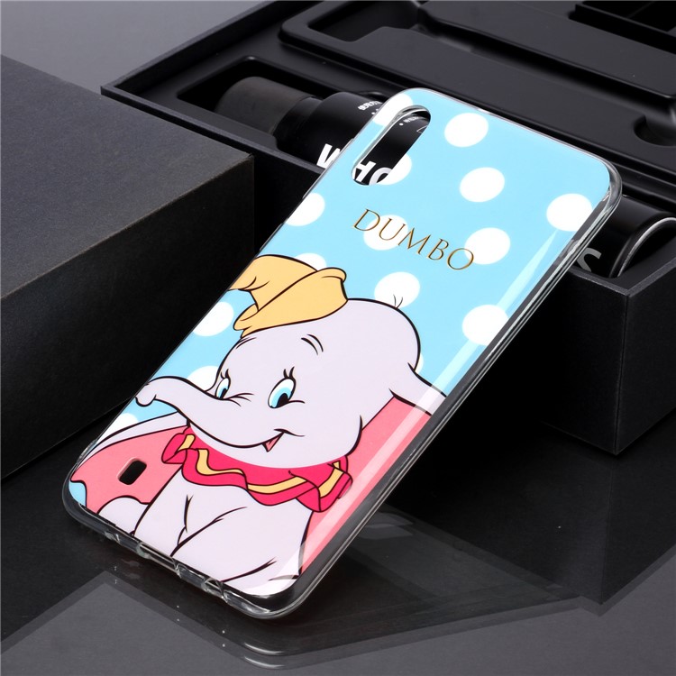 Animal Series Patterned IMD TPU Case for Samsung Galaxy M10/A10 - Elephant-3