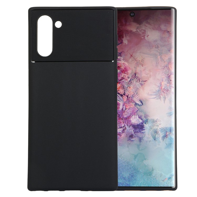 Armour Series Flexible TPU Phone Case for Samsung Galaxy Note 10 - Black-1