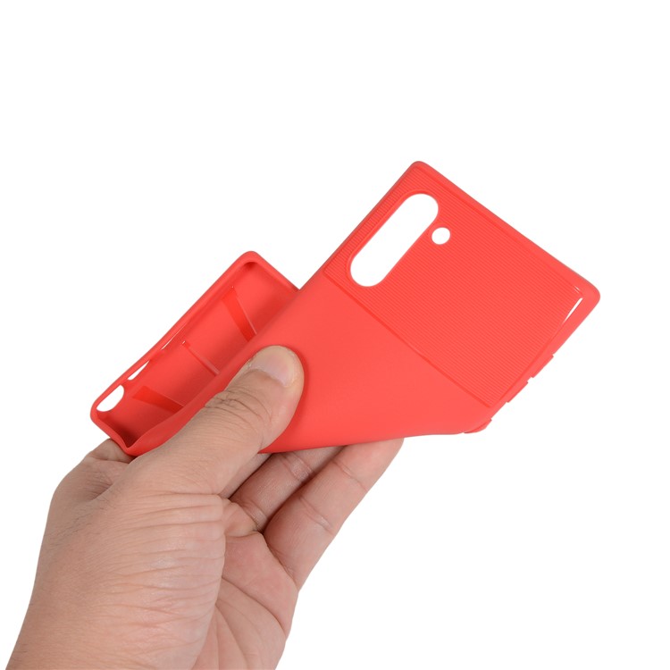 Armour Series Flexible TPU Phone Case for Samsung Galaxy Note 10 - Orange-4