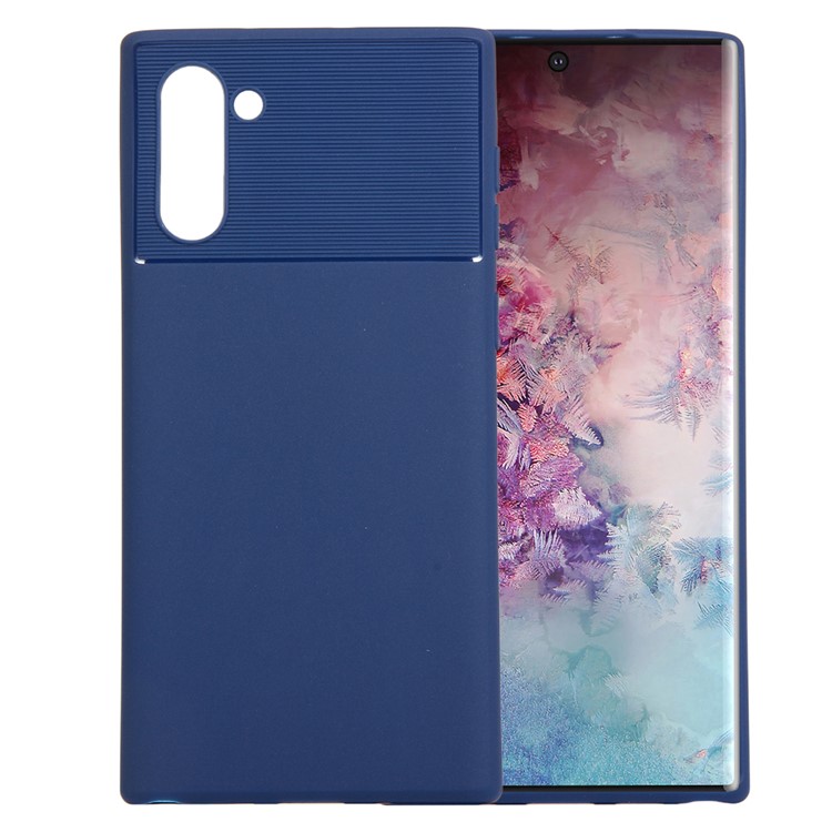 Armour Series Flexible TPU Phone Case for Samsung Galaxy Note 10 - Blue-1