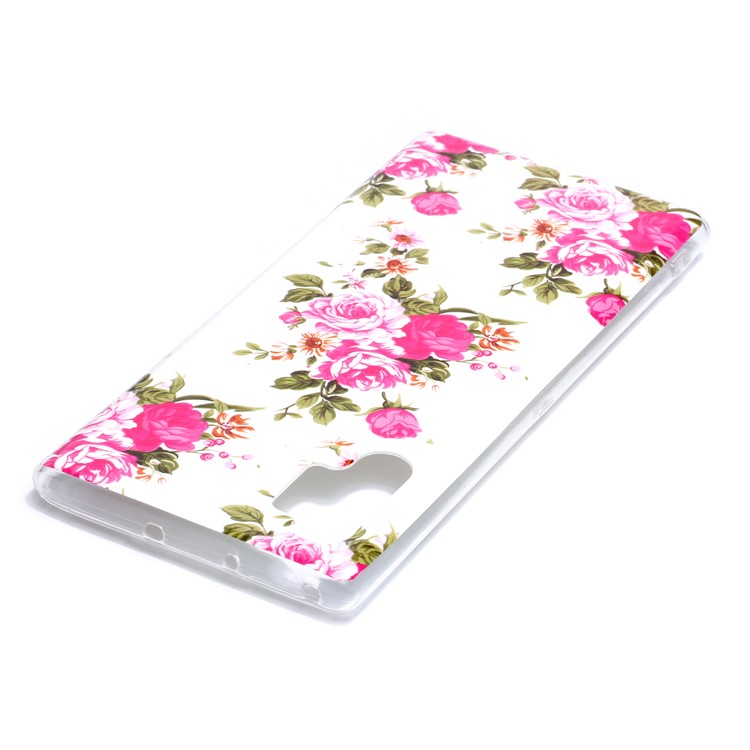 Noctilucent Pattern Printing IMD TPU Back Cover Phone Case Shell for Samsung Galaxy Note 10 Pro - Vivid Flowers-4