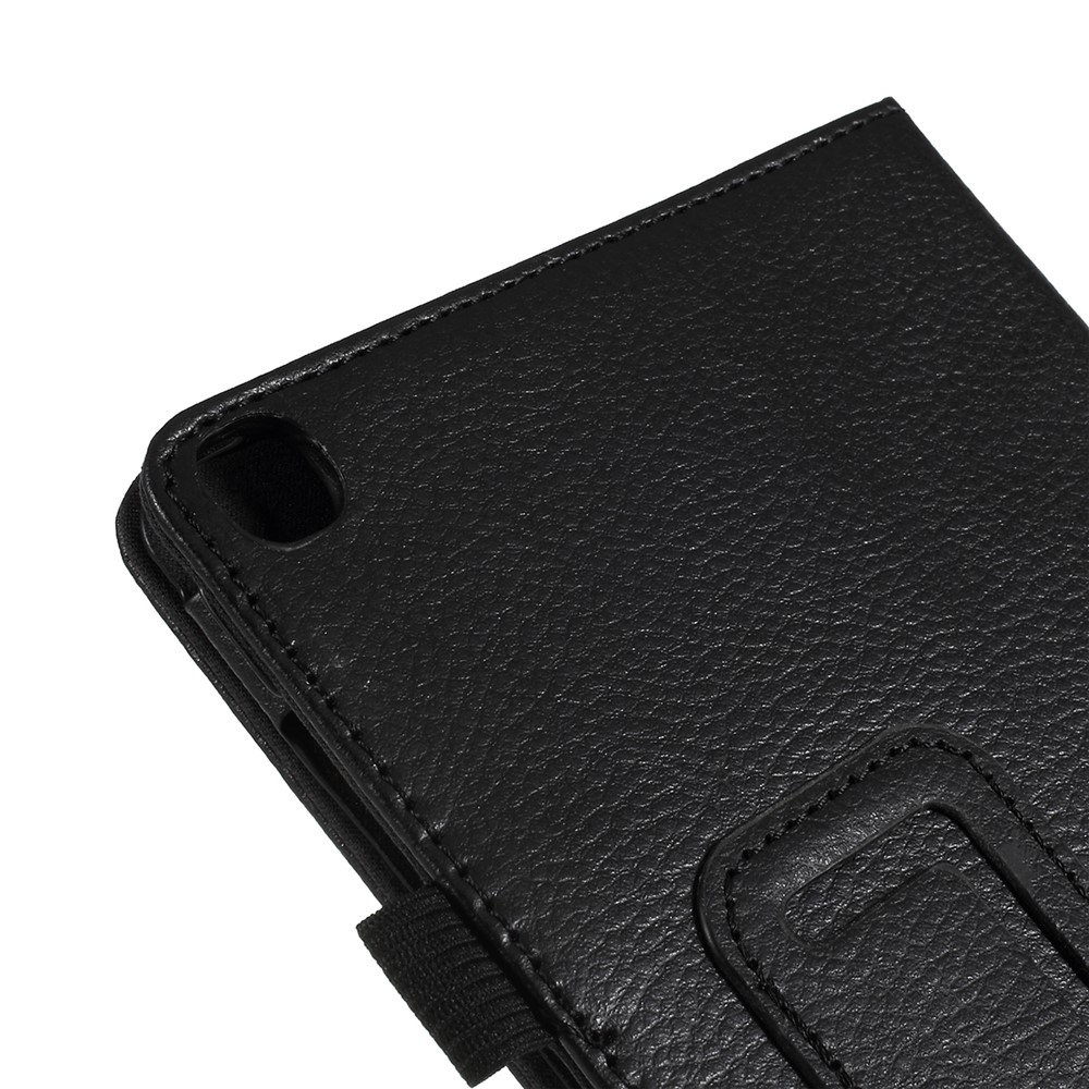 Para Samsung Galaxy Tab A 8.0 Wi-Fi (2019) Case de Tableta de Cuero SM-T290 - Negro