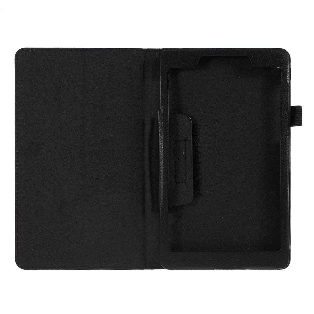Para Samsung Galaxy Tab Uma Caixa De Tablet De Couro 8.0 Wi-fi (2019) SM-T290 - Preto-5