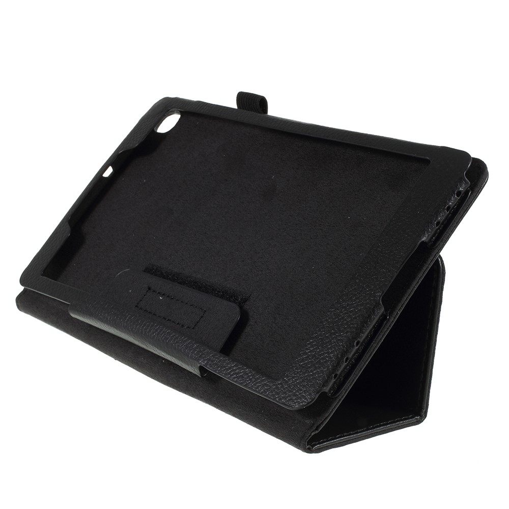 Para Samsung Galaxy Tab A 8.0 Wi-Fi (2019) Case de Tableta de Cuero SM-T290 - Negro