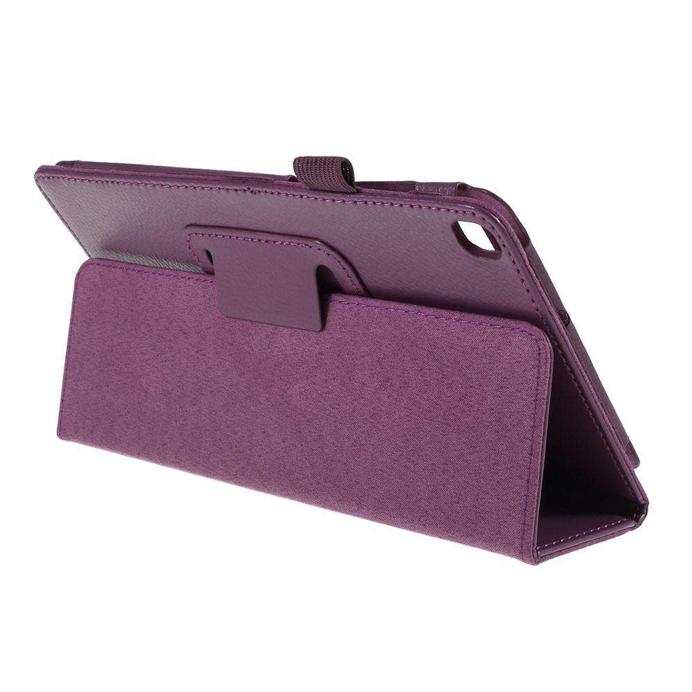 For Samsung Galaxy Tab A 8.0 Wi-Fi (2019) SM-T290 Leather Tablet Case - Dark Purple-4