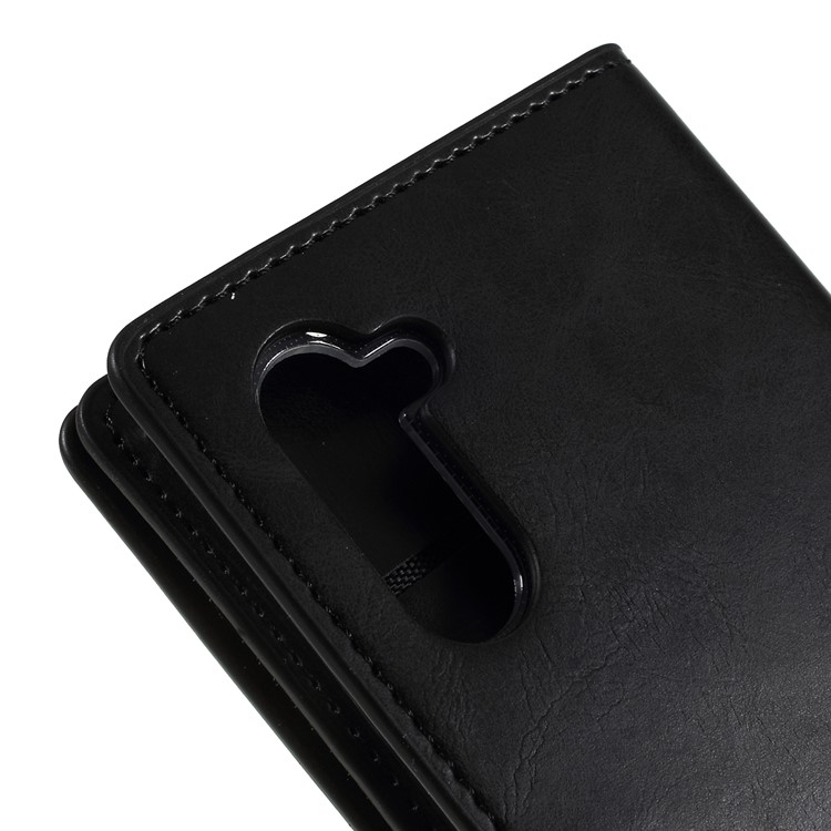 MERCURY GOOSPERY Mansoor Estilo Carteira PU Couro Cobrindo Para Samsung Galaxy Note 10 - Preto-5