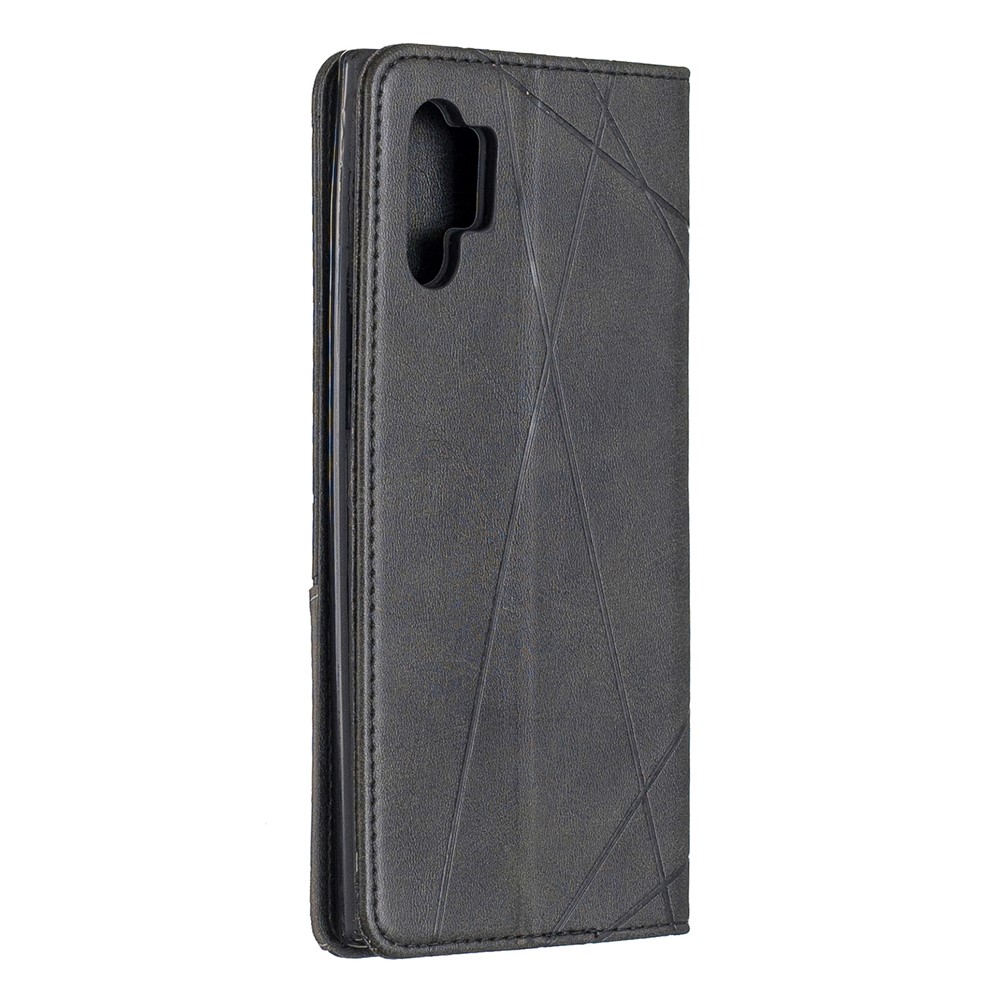 Auto-absorbiertes Leder-Handy-Ständer-Etui Mit Kartenfächern Für Samsung Galaxy Note 10 Pro - Schwarz-8